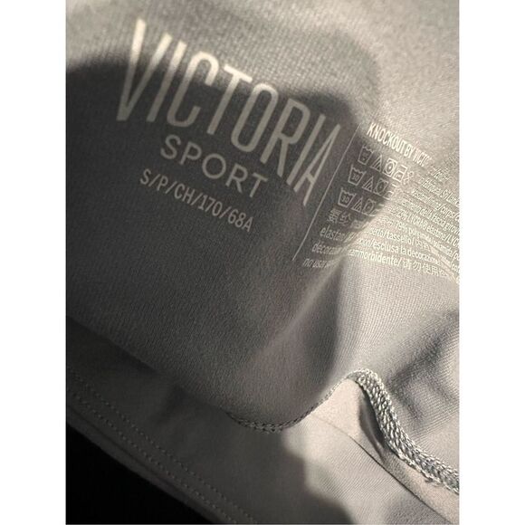 Victoria’s Secret VSX knockout leggings compression workout grey size small - Picture 3 of 3